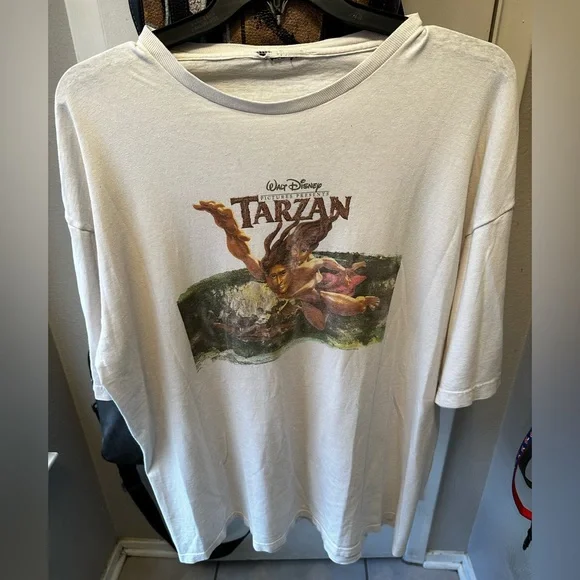 Vintage 90’s Disney Tarzan T-Shirt Size XXL